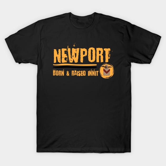 Newport Born & Raised T-Shirt by Teessential